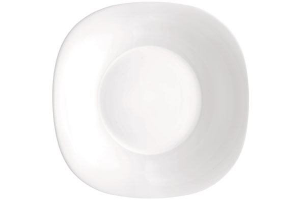 Parma Assiette creuse carrée 25cm